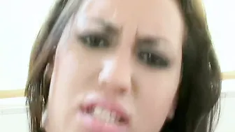 You wont believe this Barely Legal skank steals cougars dude and