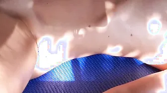 Amateur cougar getting plowed outdoors and takes a biggest cum