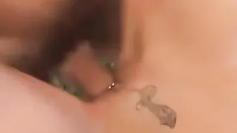 depraved blonde passionately in two cocks with dp