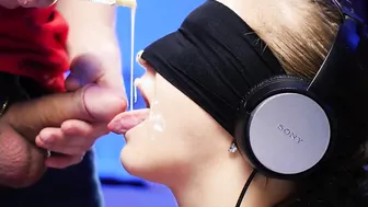 My BEST FRIEND offered to Play the TASTE GAME but Tricked me inside feeding me CUM - XSanyAny