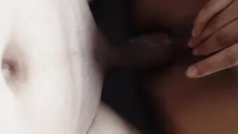 Turned On women Ride Penis After She Getting Facial (The morning