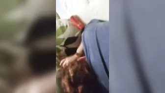 Miss pipes sucking off cock