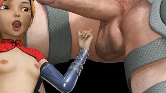 Tink stokes gigantic mans dick episode one Hand job cum