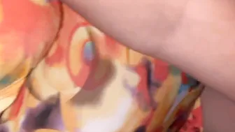 Marianniz strokes her stepson’s penis with her big tight leaking