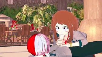 KOIKATSU Ochaco UrarakaShoto Todoroki have sex bj hand job and jizzed uncensored... Thereal3dstories