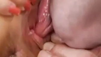 two men hard fuck beauty with double penetration