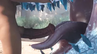 Dude dicked down a Gigantic Dragon