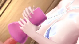 【MMD R-teen SEX DANCE】Perfect huge booty tasty insane sex sweet masturbation [CREDIT BY] Taka84_mmd