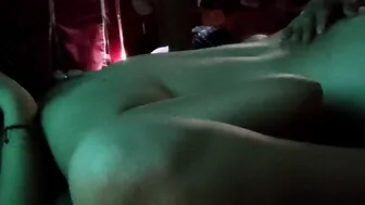 My step-aunt insists we have a 3some when she sees my partner