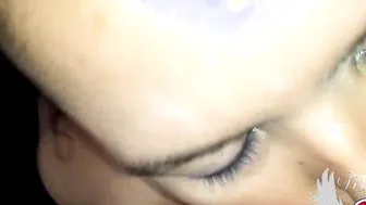 Bj until he jizzes and receives all the cum inside my mouth and swallows it all. Full videos on XVIDEOS