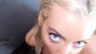 Bigtiddy blonde stepmom ride taboo penis after pov blowjob
