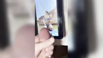 Addison Rae Cum Tribute - Covering TikTok Model with Cum