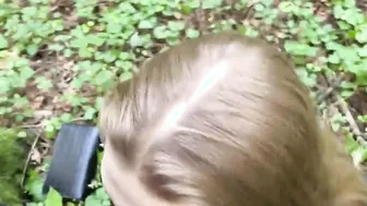 Sex with Californiababe inside the forest