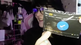 Unboxing My PornHub 25k Achievement Award - Thank You SO Much