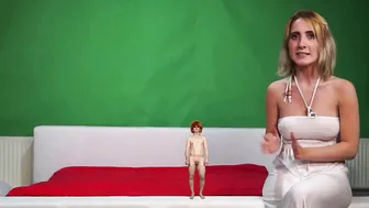 german skinny amateur young woman fucks with her sex servant