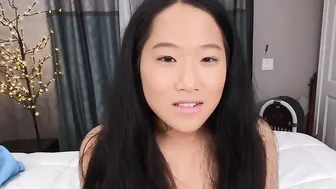 chinese stepteen blows during point of view sex inside doggy and missionary