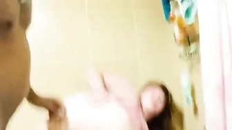 Bend Me Over And Banged Me Into The Shower (CREAMPIE)