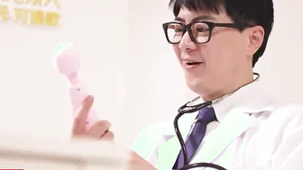 Very Vulgar chinese Bombshell nurse blows penis and fucks her