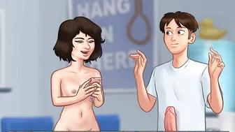 Summertime Saga: eastern chick Takes A Gigantic Dick At Work