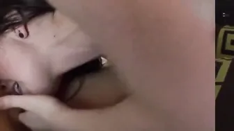 Big Boobed milf Finds Barely Legal At A Porn Performance
