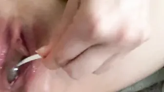 college girl Lollypop - Teen Facesitting Blowjob & Facial