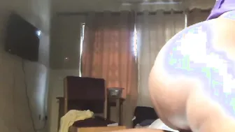 Bounce that black booty on this big black dick you thick skank