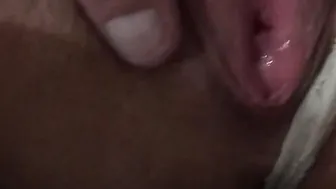 American Milf Bushy Snatch Solo 05 White Lingerie Porn