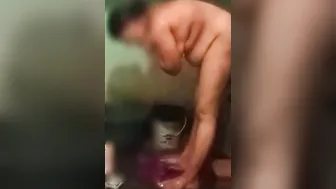 Desi Bath porn video – Punjab punjab cunt with mouth bathing sex tape