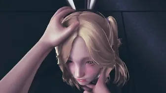 Reverse Bunny Maid Cosplay Fuck into every hole
