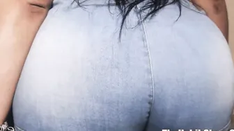 Hottie thick light skinned yellabone huge ass bellatrice