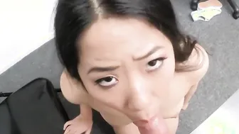 Beauty Ten Caught Shoplifting hair Strokve and Guard Getting Opportunity to Gotten Too Close to Her - Alona Bloom