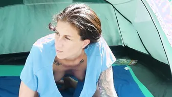Nudist milf Alzbeta - Under the blouse