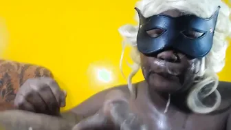 Nasty bbw thot sucking off dick until she puke then went back home to kiss her hubby - Part 9