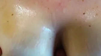 I Suck and Titty Screwed My Roommate until He JIZZES all over my Gigantic Natural Boobs