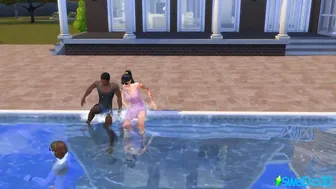 Sims four - Gave his Fiance a African Sub