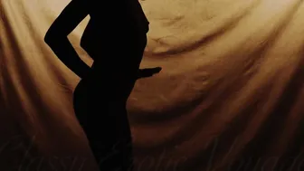 Softcore - Wifeys Silhoutte Dancing Nude to Celebrate 350K Views