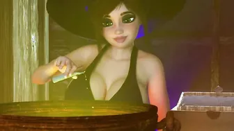 FUTA Witches Play Pranks and Have Sex