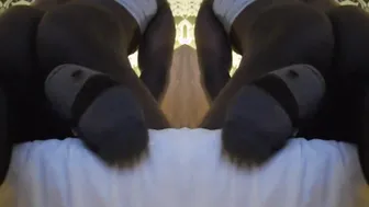 thick snowbunny bbw golden dime takes on big black cock into hotel
