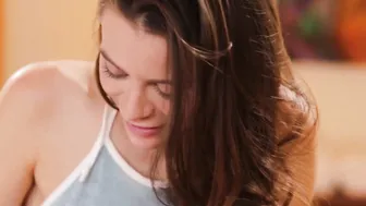 ALL WOMEN RUBS - Cutie Blonde Starts Her Vacation With Lana Rhoades Naughty Grind FULL CLIP