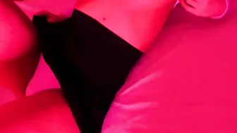 She has a amazing booty and masturbates alone