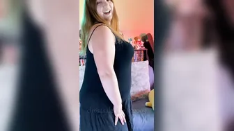 Edging Orgasms with WeVibe plus Hitachi - African Dress Striptease