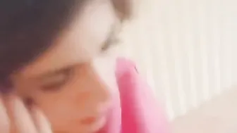 A young bitch went to visit her friend and got into hard sex