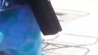 Sexy ass on mature in leggings