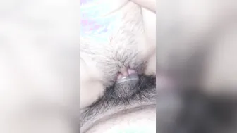 My step daughter takes the condom out of me because she likes to feel my rough dick