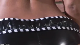 Irresistible dark hair Sandra Romain takes Tony Ts huge penis inside her butt