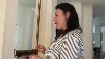 AuntJudys - Big Boobed Old Bushy Amateur Joana is your new Secretary