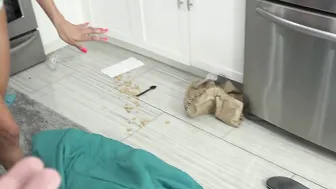 Mixed Girl porn video – PropertySex Bae Alexis Tae Bangs Her Roommates Gigantic Cock inside The Kitchen
