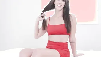 Petite Bae Vivian Getting Her Creamy Twat Gorgeous Stuffed