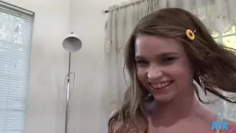 Adorable amateur hot Mazy Myers beauty point of view penis sucking off and