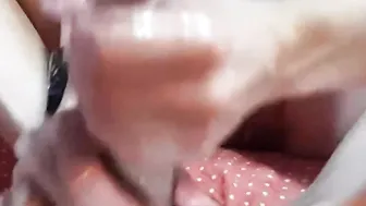 ThePinkPussy69 does a feet job with oil and anal cumshot